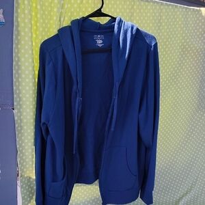 Fruit of the Loom Royal Blue Hoodie